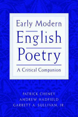 Cover image for Early Modern English Poetry: A critical companion