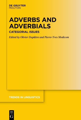 Cover image for Adverbs and Adverbials: Categorial Issues