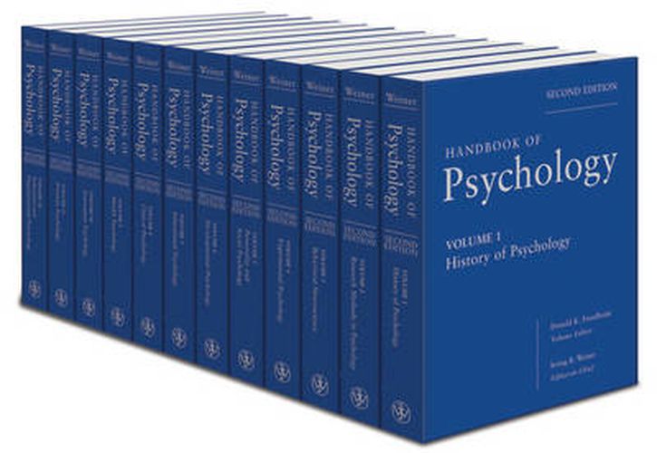 Cover image for Handbook of Psychology