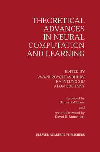 Cover image for Theoretical Advances in Neural Computation and Learning