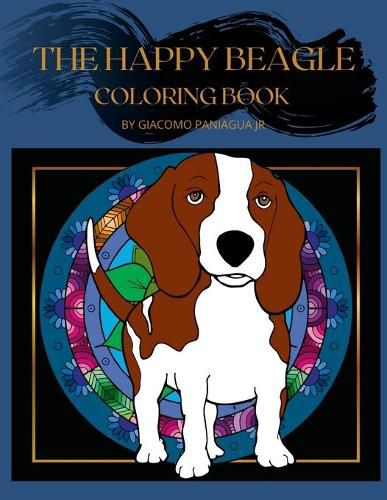 Cover image for The Happy Beagle Coloring Book