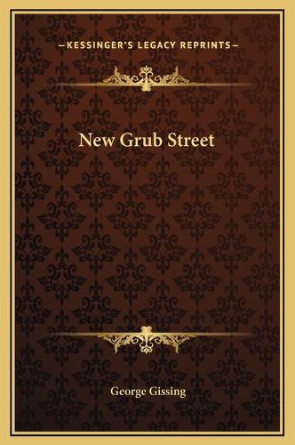 Cover image for New Grub Street