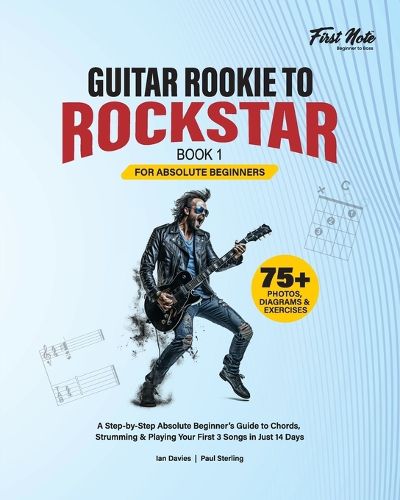 Cover image for Guitar Rookie to Rockstar - Book 1