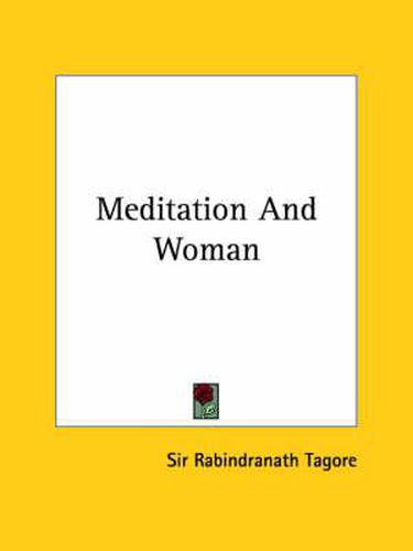 Cover image for Meditation and Woman