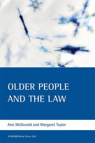 Cover image for Older people and the law