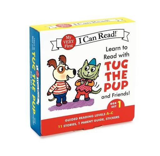 Cover image for Learn to Read with Tug the Pup and Friends! Box Set 1: Levels Included: A-C