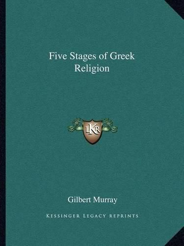 Five Stages of Greek Religion