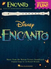 Cover image for Encanto: Music from the Motion Picture Sountrack Arranged for Recorder