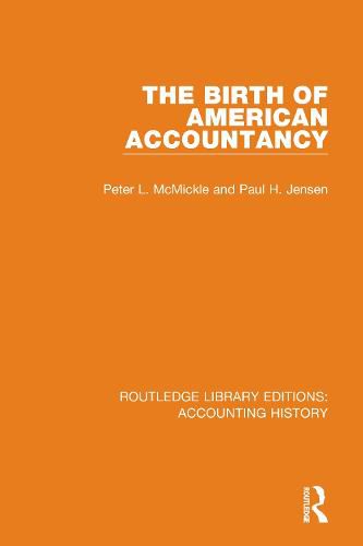 Cover image for The Birth of American Accountancy