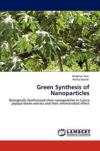 Cover image for Green Synthesis of Nanoparticles