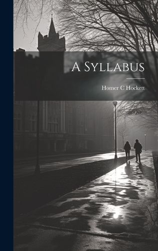 Cover image for A Syllabus