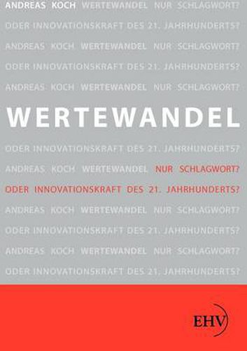 Cover image for Wertewandel