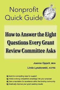 Cover image for How to Answer the Eight Questions Every Grant Review Committee Asks