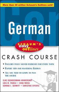 Cover image for Schaum's Easy Outline of German