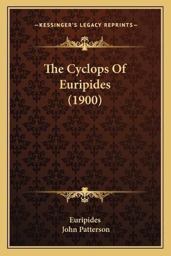 The Cyclops of Euripides (1900)