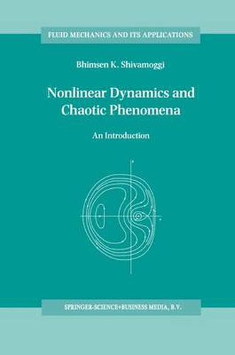 Cover image for Nonlinear Dynamics and Chaotic Phenomena: An Introduction