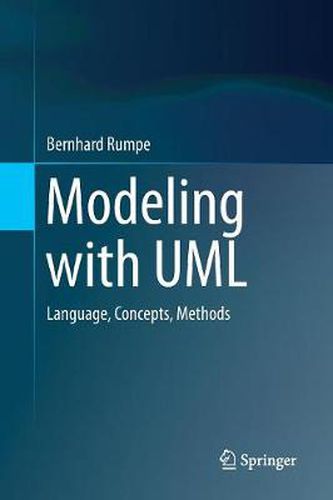 Cover image for Modeling with UML: Language, Concepts, Methods