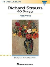 Cover image for Richard Straus: 40 Songs