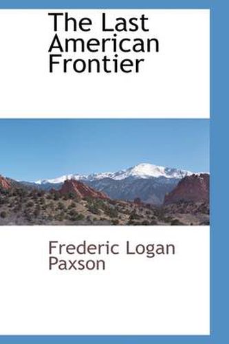 Cover image for The Last American Frontier