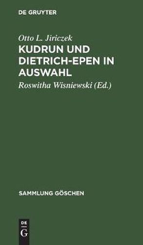 Cover image for Kudrun und Dietrich-Epen in Auswahl