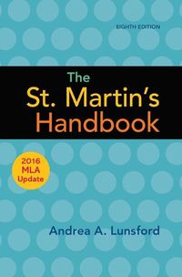 Cover image for The St. Martin's Handbook with 2016 MLA update