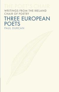 Cover image for Three European Poets
