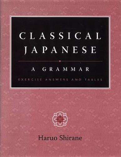 Cover image for Classical Japanese: A Grammar