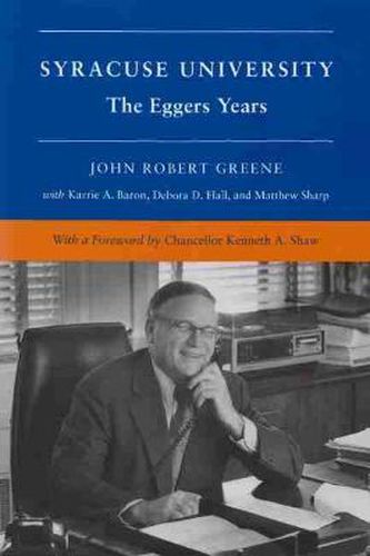 Cover image for Syracuse University, Vol. V: The Corbally and Eggers Years, 1969-1991