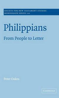 Cover image for Philippians: From People to Letter