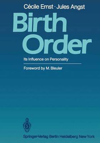 Cover image for Birth Order: Its Influence on Personality