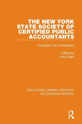 Cover image for The New York State Society of Certified Public Accountants: Foundation for a Profession