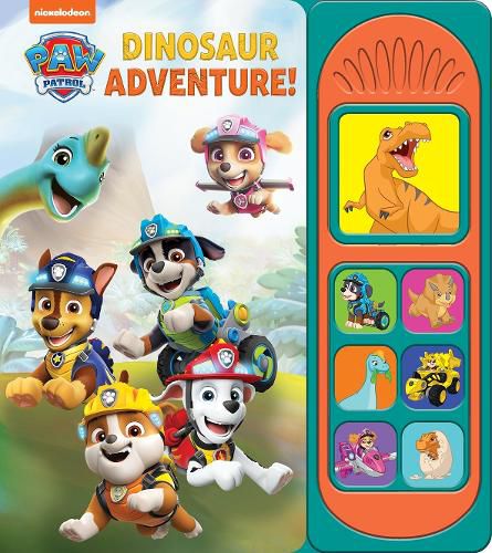 Cover image for Nickelodeon PAW Patrol: Dinosaur Adventure! Sound Book
