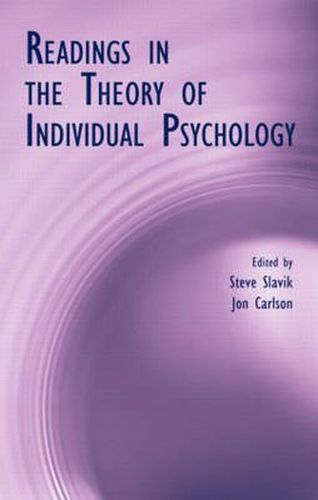 Cover image for Readings in the Theory of Individual Psychology