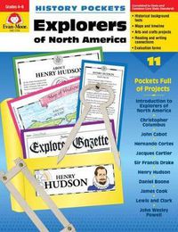 Cover image for History Pockets: Explorers of North America, Grade 4 - 6 Teacher Resource