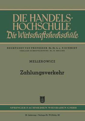 Cover image for Zahlungsverkehr