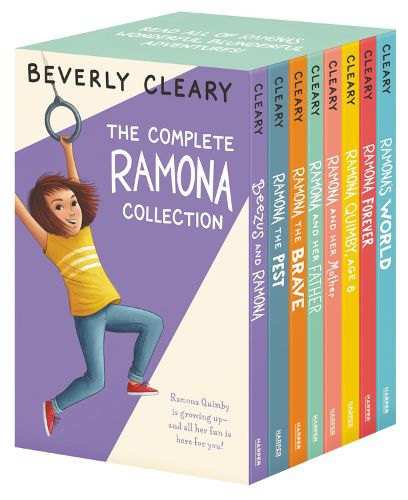 Cover image for The Complete 8-Book Ramona Collection: Beezus and Ramona, Ramona and Her Father, Ramona and Her Mother, Ramona Quimby, Age 8, Ramona Forever, Ramona the Brave, Ramona the Pest, Ramona's World