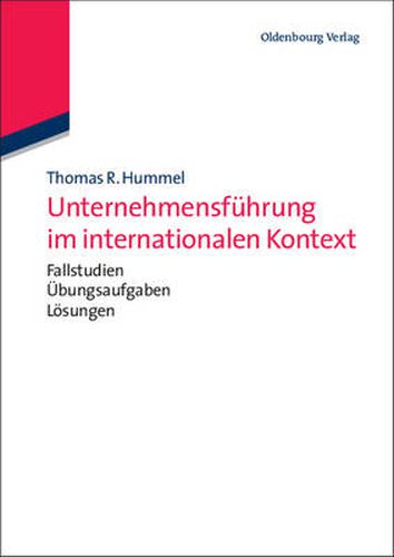 Cover image for Unternehmensfuhrung im internationalen Kontext