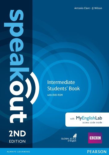 Speakout Intermediate 2nd Edition Students' Book with DVD-ROM and MyEnglishLab Access Code Pack