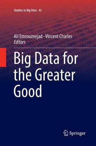 Cover image for Big Data for the Greater Good