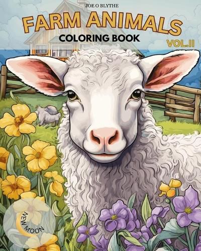 Cover image for Farm Animals VOL. II Coloring Book