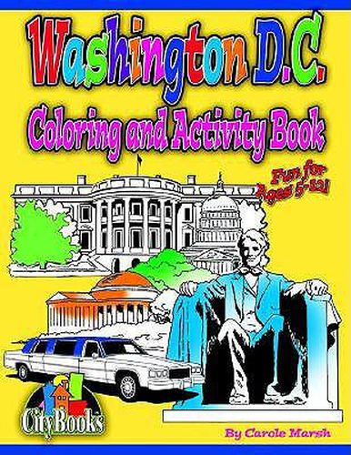 Cover image for Washington DC Coloring & Activity Book