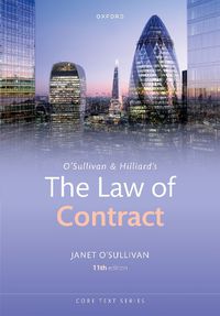 Cover image for O?Sullivan & Hilliard's The Law of Contract