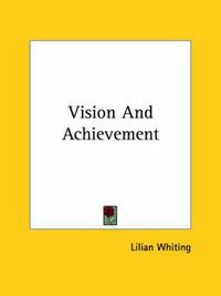 Cover image for Vision and Achievement