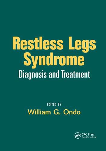 Cover image for Restless Legs Syndrome: Diagnosis and Treatment