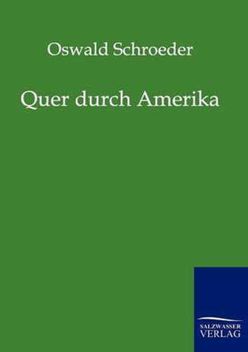 Cover image for Quer durch Amerika