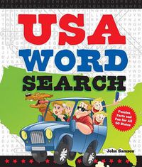 Cover image for USA Word Search: Puzzles, Facts, and Fun for 50 States