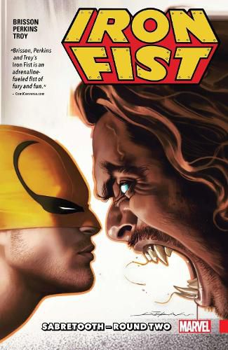 Cover image for Iron Fist Vol. 2: Sabretooth - Round Two
