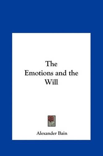 Cover image for The Emotions and the Will