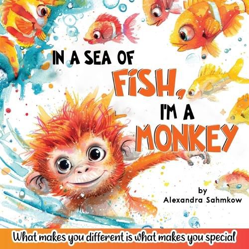 Cover image for In a sea of fish, I'm a Monkey