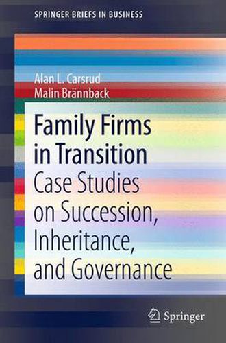 Cover image for Family Firms in Transition: Case Studies on Succession, Inheritance, and Governance